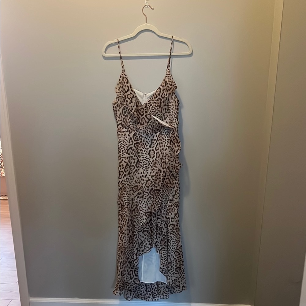 Leopard Print Women's Dress